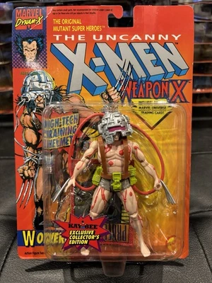 Figura de acción The Uncanny X-Men Weapon X 4ta edición Wolverine ToyBiz 1992 nueva Foto 1 de 2