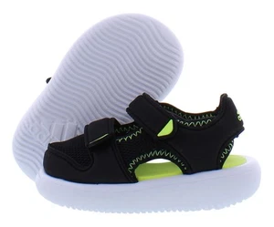 Adidas Water Sandal Ct Baby Boys Shoes Size 6, Color: Black/Neon - Picture 1 of 4