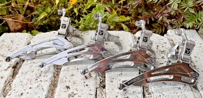 Shimano Deerhead Triple Front Derailleur 28.6mm Clamp Bottom Pull FD-M700 - Image 1 of 4