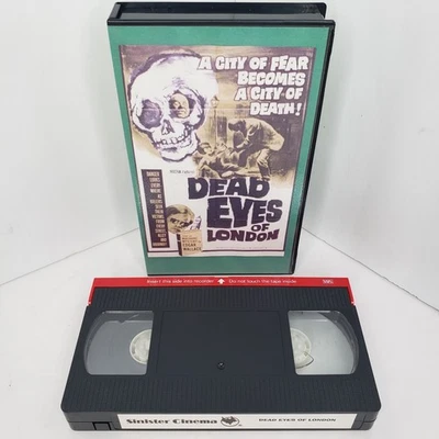 The Dead Eyes of London VHS Edgar Wallace Lon Chaney Barbara Steele  - Image 1 of 4