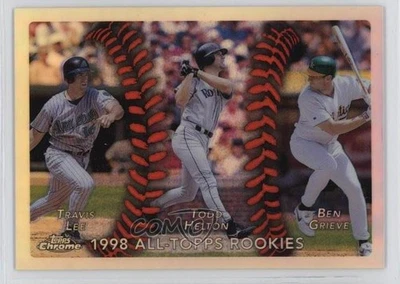 1999 Topps Chrome All-Topps Refractor Travis Lee Todd Helton Ben Grieve #457 HOF - Image 1 of 2