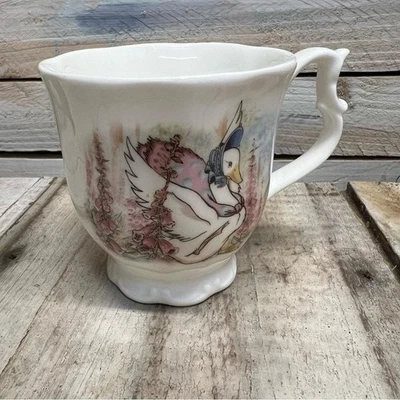 Taza Vintage Royal Doulton Beatrix Potter Jemima Charco-Pato 1997 Foto 1 de 4