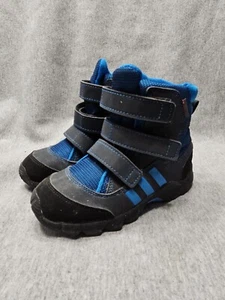 Botas Adidas Primaloft Traxion Niños Negras y Azules Talla 10 Niños - Imagen 1 de 10