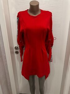 Philipp Plein Mini RED Dress Viscose Size S