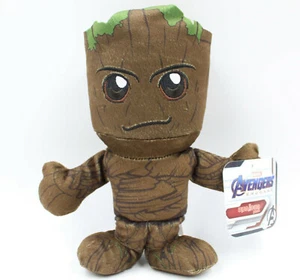 Marvel Groot Plush Guardians Of The Galaxy 8" Kuricha Avengers Bleacher Creature - Picture 1 of 12