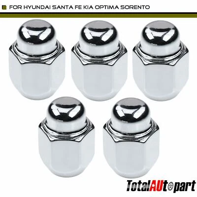 Porca de roda 5 peças para Hyundai Sonata 2006-2011 Tucson Kia Optima dianteira ou traseira - Imagem 1 de 4