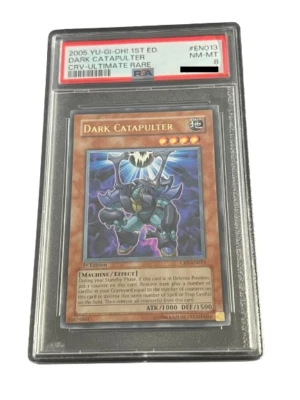 YuGiOh! Dark Catapulter - PSA 8 - Ultimate Rare - 1st Edition Cybernetic CRV - Bild 1 von 3