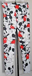 Disney Woman's Mickey Mouse Print Bed Pants Size L - Picture 1 of 2