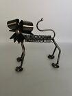 Metal Dog Sculpture - Similar To Nuts & Bolts Figures Approx 17cm In Height.