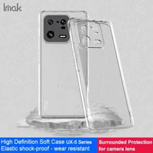 IMAK For Xiaomi 13 /13 Pro Shockproof Soft Clear Transparent TPU Slim Case Cover - Picture 1 of 9