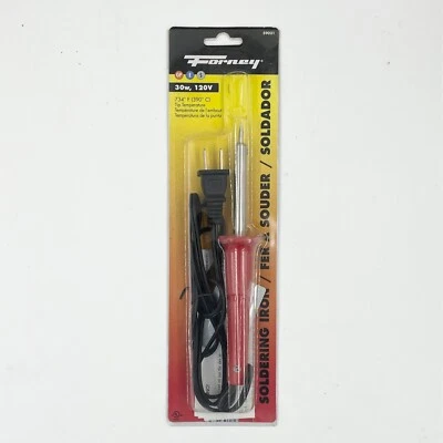 Forney 59021 30W 120V Corded Soldering Iron 11-1/2” - Image 1 of 2