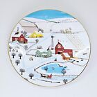 Royal Doulton C A Brown Collector Plate Sleigh Bells print 10.5