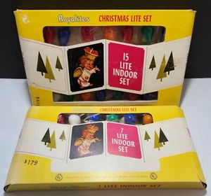 Vintage Royalites Indoor Set Of Lights 15/7 - Picture 1 of 24