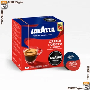 360 CIALDE CAPSULE CAFFE' LAVAZZA A MODO MIO CREMA E GUSTO 100 % ORIGINALI - Foto 1 di 12