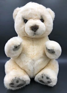 Peluche Russ Berrie Yomiko orso polare 16" seduto morbido peluche peluche peluche giocattolo - Foto 1 di 6