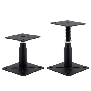 2 Pack Adjustable 4" to 7" Floor Jack Mini Screw Jack Adjustable Support Jack - Picture 1 of 2