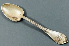 VTG Sterling Silver Hallmarked Lion Anchor Initials Monogram Tea Spoon