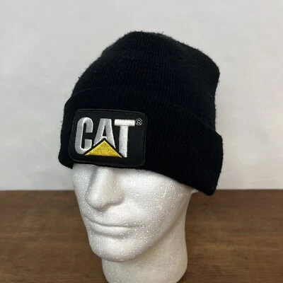 Gorro acrílico negro CAT Caterpillar talla única tobogán Foto 1 de 4