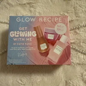 Glow Recipe Get Glowing ~ Set Includes Toner, Cream and Hue Drops - Picture 1 of 3