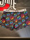 Girls So Sonoma Shorts Size Medium (10-12) Black With Peace Signs