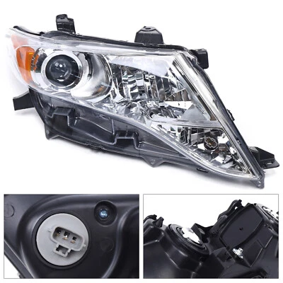 Right For Toyota Venza Headlight Headlamp Front Head Light Halogen Lamp 09-16 RH Foto 1 de 4