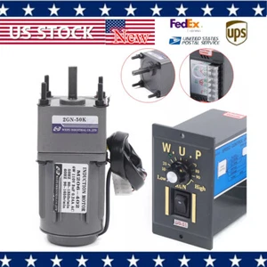 Controlador eléctrico de velocidad variable con motorreductor de CA 27 rpm/min 1:50 110 V - Imagen 1 de 17
