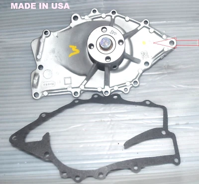 Bomba de agua Buick 1968 1969 1970 1971 1972 1973 1974 1975 1976 350 455 para aire acondicionado Foto 1 de 4