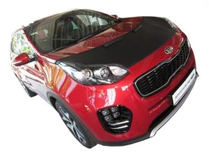 NOSE FRONT END CAR HOOD BRA fit Kia Sportage since 2015 MASK BONNET BRA - Imagen 1 de 4