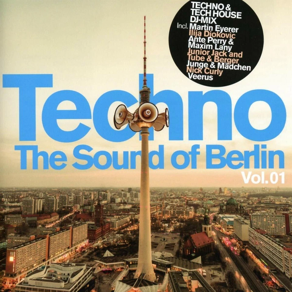 SOUND OF BERLIN = Eyerer/Curly/Rios/Ninetoes/Jiggler...= 2CD = TECHNO TECH HOUSE - Bild 1 von 1