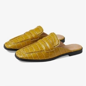 NEU Marc Fisher LTD Flyta Damen-Loafer Slipper Pantoletten Lederschuhe Größe 6,5 M - Bild 1 von 12