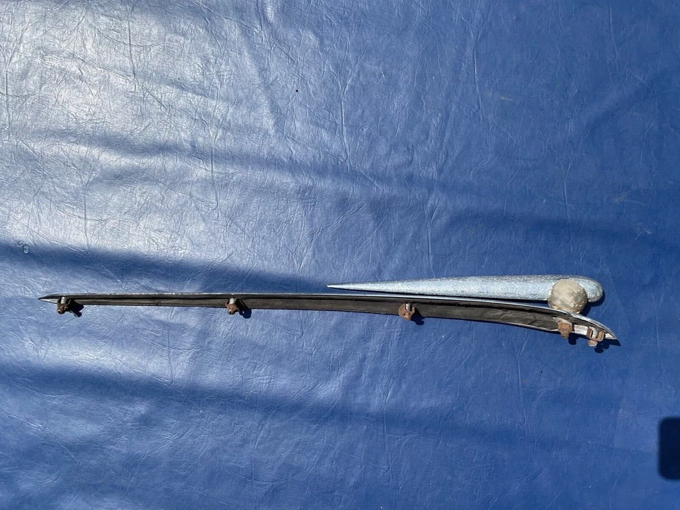 1941 Lincoln Hood Ornament 26H 16776 5523J Continental Used Original Chrome Trim - Image 1 of 4