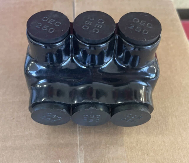 Polaris 250 MCM-6 AWG 3-Port Insulated Cable Connector (IPLD250-3)