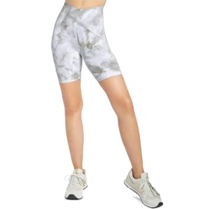 Koral Activewear Women's Serve Colorfast High Rise Shorts Grey XS B4HP $88 - Picture 1 of 2