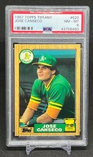 1987 Topps - Tiffany #620 Jose Canseco *BnB*