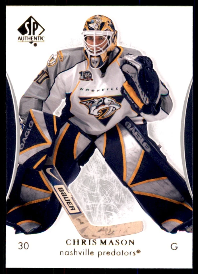 2007-08 SP Authentic Chris Mason #86 - Image 1 of 2