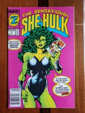 The Sensational She-Hulk #1 Marvel Comic 1989 Byrne newsstand