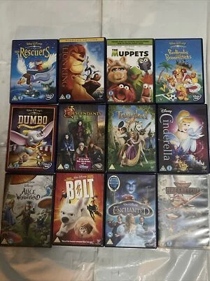 Disney - DVD  Bundle/ Joblot X 12 - Good /Very Good Condition  -   ( 30) - Image 1 of 4