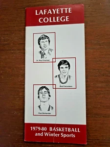 1979-80 LAFAYETTE COLLEGE Basketball and Winter Sports Press Media Guide - Picture 1 of 5