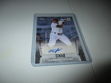 Carson Taylor 2020 Leaf Draft RC #BA-CT2