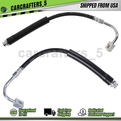 2 mangueras hidráulicas de freno delantero para Chrysler Town & Country 2013-2016 3,6 L Foto 1 de 4