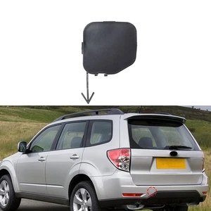Unpainted Rear Bumper Trailer Tow Hook Eye Cover For Subaru Forester 2009-2013 - Picture 1 of 15