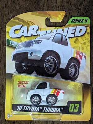 Car Tuned 2025 Series 6 #03 White ‘10 Toyota Tundra Pickup 4x4 Series - Image 1 of 2