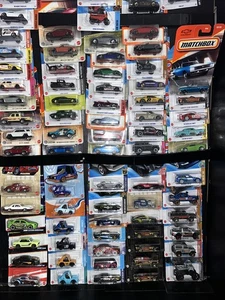 72 Hotwheels/Matchbox Mix Basics und Exclusive 2018/2025 - Bild 1 von 24