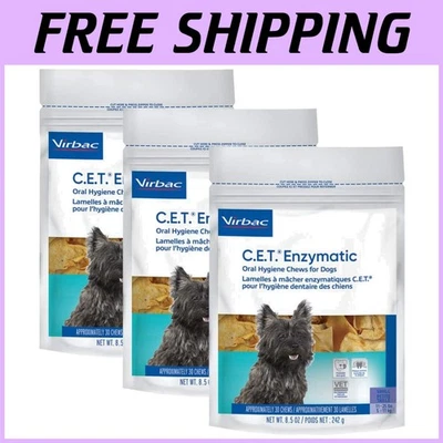 C.E.T. Enzymatic Dental Chews 30ct Small Dogs - Image 1 of 2