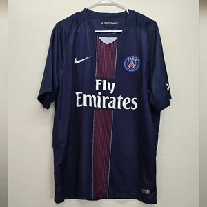 Nike Paris Saint-Germain 2016-2017 Home Soccer Football Jersey XL - Picture 1 of 7