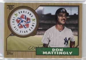 Parche con el logotipo del All-Star 2018 Topps MLB dorado/50 parche Don Mattingly #ASP-DB - Imagen 1 de 3