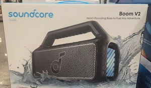 Soundcore Boom V2 Outdoor Bluetooth Speaker 80W Max Built-in Subwoofer/A3138J11 - Picture 1 of 7