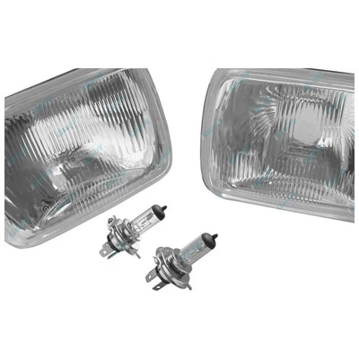 LH+RH Universal Headlights Pair w/Globes for Toyota Townace/Liteace/Celica 83-96 - image 1 of 4