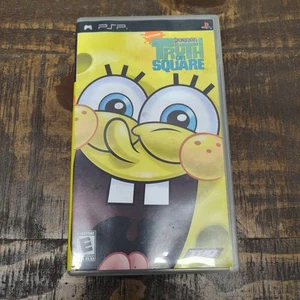Bob Esponja's Truth or Square PSP PlayStation Portátil, 2009 CIB - Imagen 1 de 3