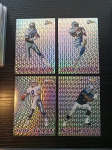 1993 Pacific #18 Troy Aikman Prism & Irvin, Harper, Maryland Cowboys spedizione gratuita! - Foto 1 di 2